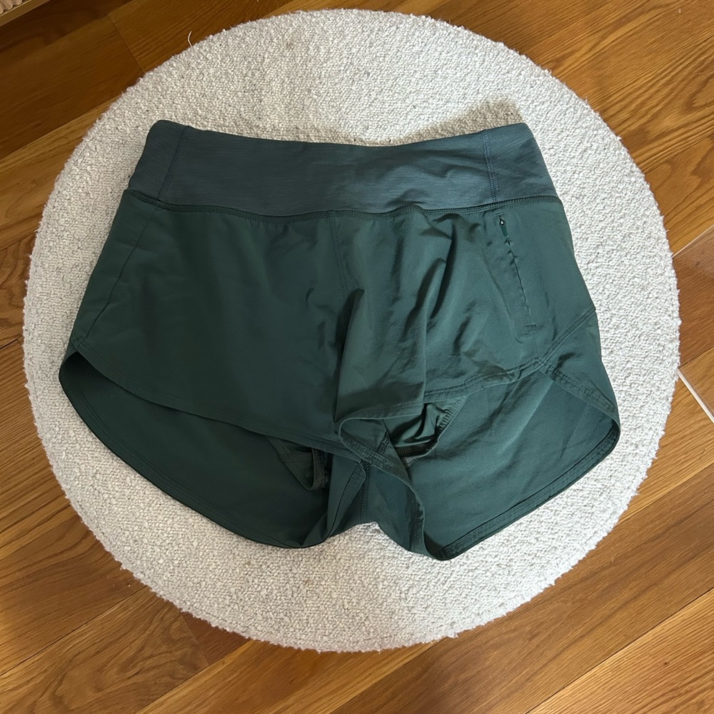 Outdoor Voices Forest Green Athletic Shorts